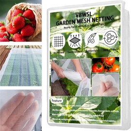 VBWSL Garden Netting 6.5 X 30 FT,Garden Cover Netting for Garden Protection, Insect Netting for Garden,Garden Netting for Raised beds
