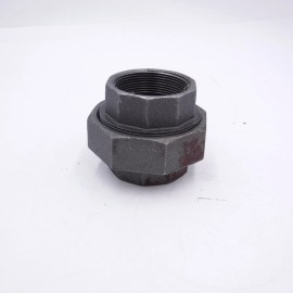 Legrand 2" NPT Class 150 Malleable Iron Black Pipe Union Split Coupling