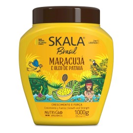 Crema Skala Maracuyá Y Oleo De Patauá Auxilia Crecimiento y Fuerza de Cabello 1kg