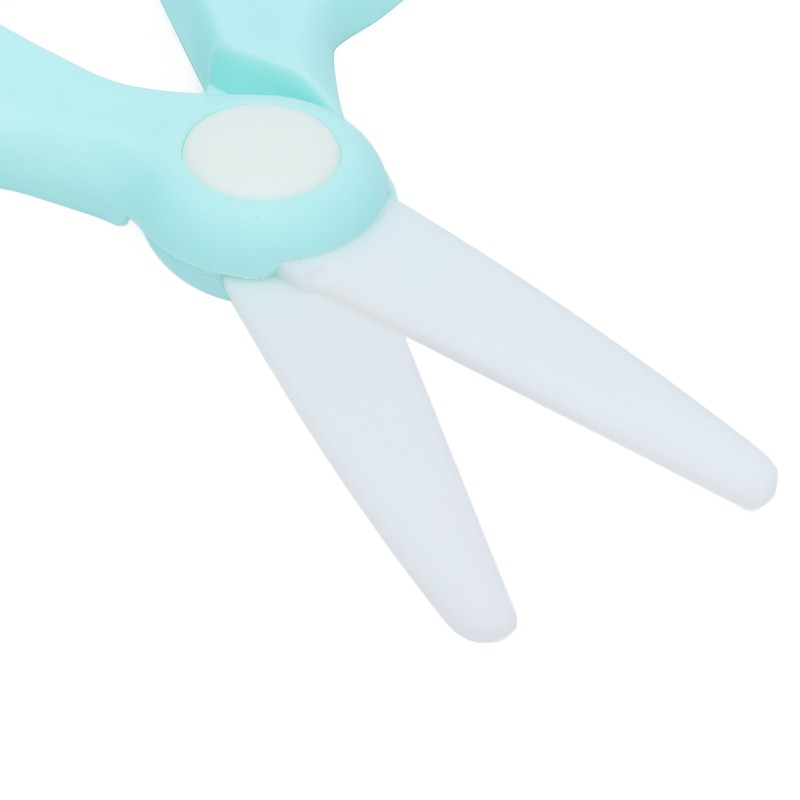 Baby Food Ceramic Scissors Infant Feeding Aid Scissors Portable for