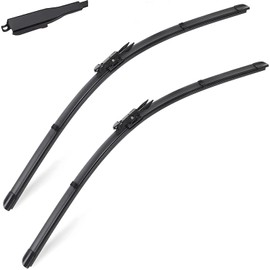 AUTOBOO Replacement for 2013-2020 Ford Escape Edge Focus 13-19 Fusion 28"+28" Pinch Tab Windshield Wiper Blade Set-Factory OE Style