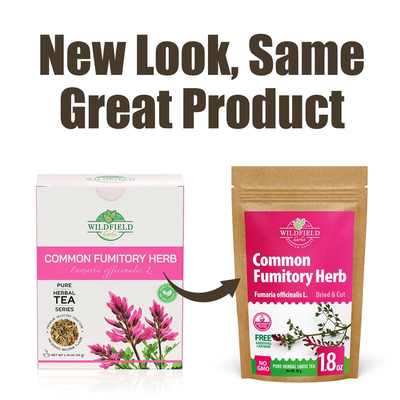 1.8 oz Dried Common Fumitory Herbal Tea (Fumaria Officinalis L.)