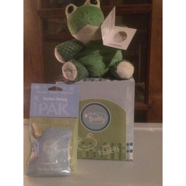 Scentsy New In Box Scentsy Buddy "baby Ribbert The Frog" Retired Rare WITH scent Pak