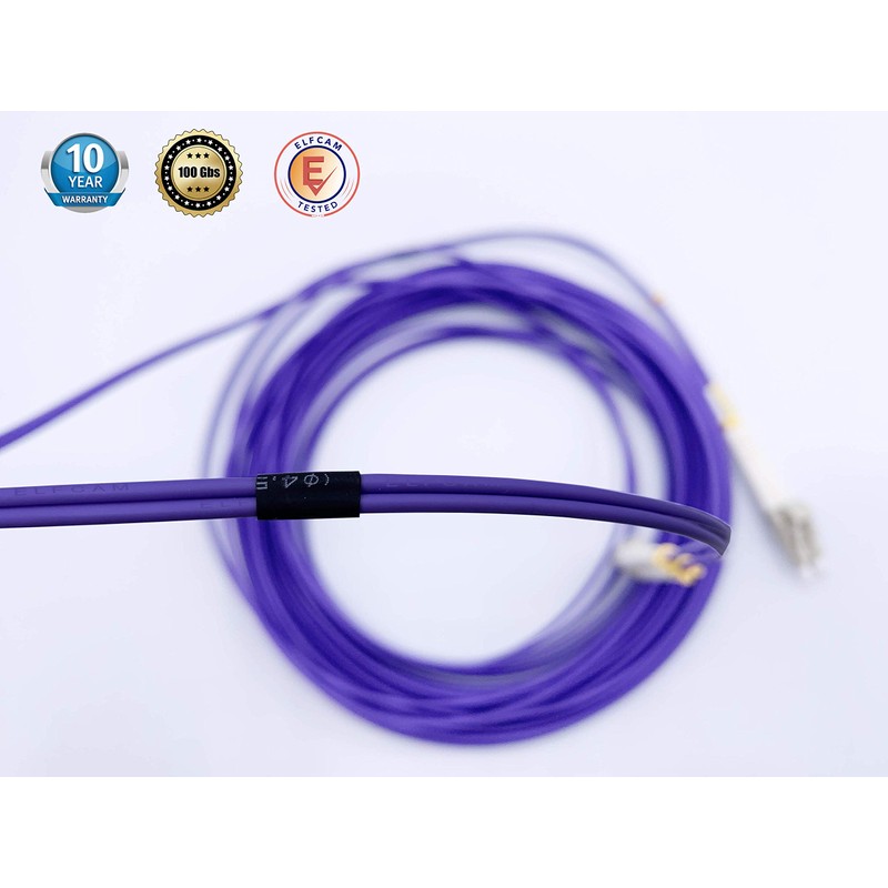 Elfcam - 100 m Fibre Optic Cable LWL LC/UPC to