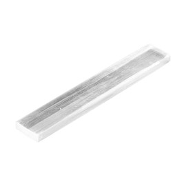 NKlaus Selenite Rod 19.5cm - Charging Plate for Gemstone Charging, Reiki & Spiritual Cleansing, Hand Cut Energy Stone for Meditation, Chakra & Feng Shui