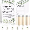 67 Pcs Guess The Sweet Mess Baby Shower Game Dirty