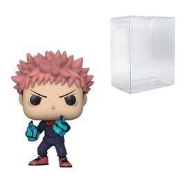 POP! Animation: Jujutsu Kaisen - Yuji Itadori (Divergent Fist) GITD Exclusive Bundled with Compatible Box Protector Case