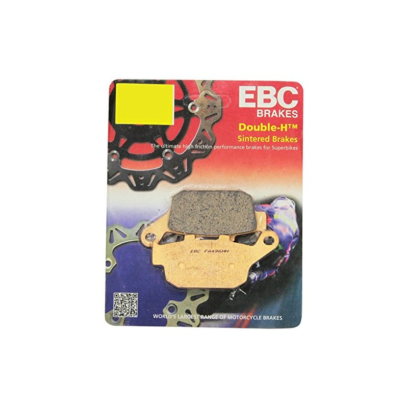 EBC Brakes FA496HH Pastillas de Freno de Disco Semimetálicas, Negro,