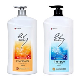 Elastin Moisturizing Conditioner 1800ml + Shampoo 1800ml / 엘라스틴 모이스처 라이징 컨디셔너 1800ml + 샴푸 1800ml