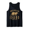 SNAKE RIVER PLAIN BADGER IDAHO WILDLIFE Tank Top