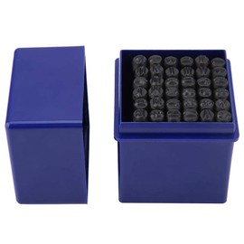 Punch Number Set 5 mm 36 Pieces, Punch Numbers and Letters 0-9, A to Z, and Stamp Punch Tool Set