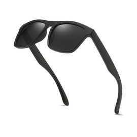 Sunglasses For Mens Womens UV400 Protection,Polarized Sunglasses Retro Classic Eyewear Ultralight Shades For Golf/driving/fishing/travel Eyewear Outdoor Fishing Driving Climbing Unisex (Black 1)