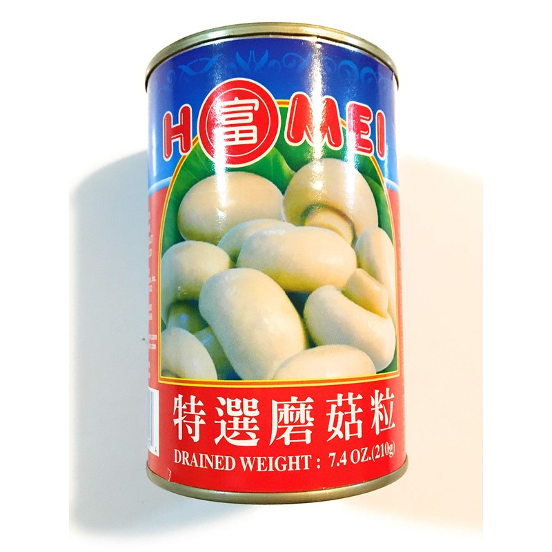 HMei Whole Mushrooms 15 Oz(2 Pack)