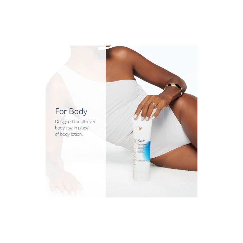 Dove Suero Crema Hialur Nico Hidrataci Piel Extra Seca