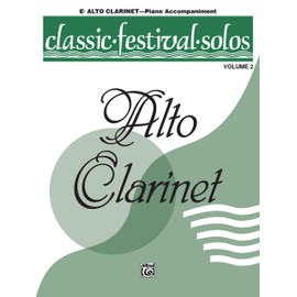 Classic Festival Solos-Alto Clarinet-V. 2 Pno Acc.