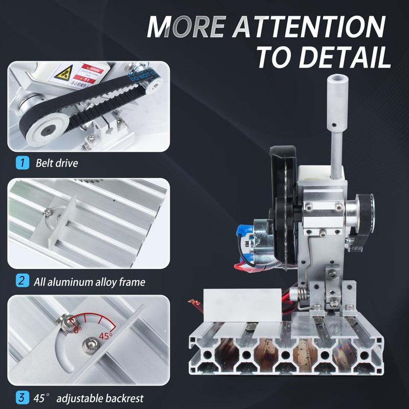 RATTMMOTOR 5" Mini Table Saw for Craft Q99-7 Multipurpose Portable