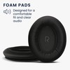kwmobile 2X Ohrpolster kompatibel mit JBL Tour One Polster -