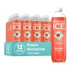 Sparkling Ice Peach Nectarine Sparkling Water Zero Sugar 17 fl