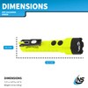 Nightstick XPP-5422GMXA Intrinsically Safe Dual-Light Flashlight w/Magnets - 3 AA