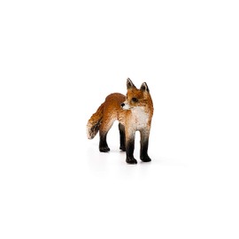 SCHLEICH Wild Life, Animal Figurine, Animal Toys for Boys and Girls 3-8 Years Old, Fox Brown