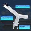 Boat Trailer Winch Stand with Roller Compatible with 3" W