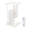 Asixxsix Magnetic Levitation Desk Lamp, 3 Levels Continuously Dimmable Levitating