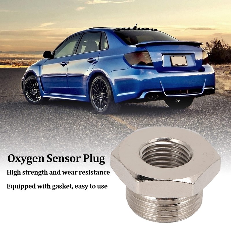 BOROCO O2 Oxygen Sensor Plug, Oxygen Sensor Adapter Metal M18