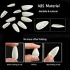 500PCS Almond Fake Nail Tips Full Cover Acrylic Nails for