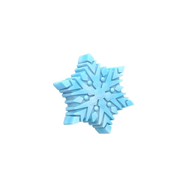 SpinningLeaf Snowflake Sandwich Cookie Chocolate Candy Mold