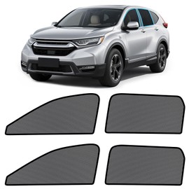 ZATOOTO Car Window Shades for Honda CR-V 2023-2025, 4 Pack CR-V Sun Shade Side Window, Breathable Mesh Car Window Screen for Camping Napping Baby UV Protection