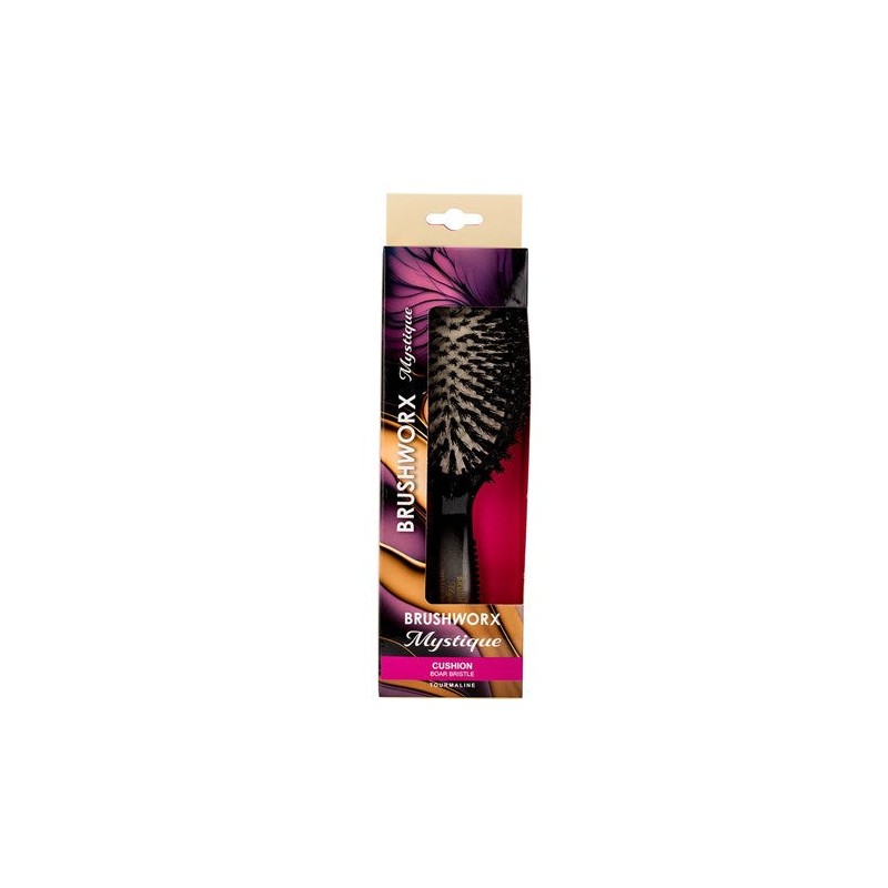 Brushworx Mystique Tourmaline Oval Cushion Brush
