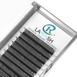 LAREALSH YY Lash Extensions 4D Handwoven Y Lashes C D Curl 0.07mm Volume Eyelash Extension 9-15mm YY Lashes Easy Application Lashes Premade Fans Soft Matte Black Lashes (YY 0.07 C, 9mm)