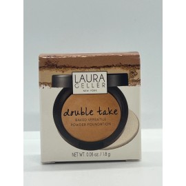 Laura Geller Double Take Baked Powder Foundation Medium 0.06 oz BNIB