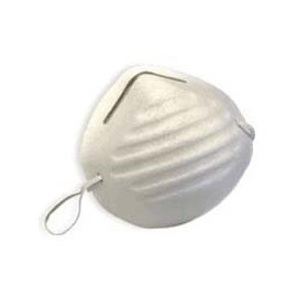 TOOLBASIX TGE-DM01 Disposable Dust Mask, White