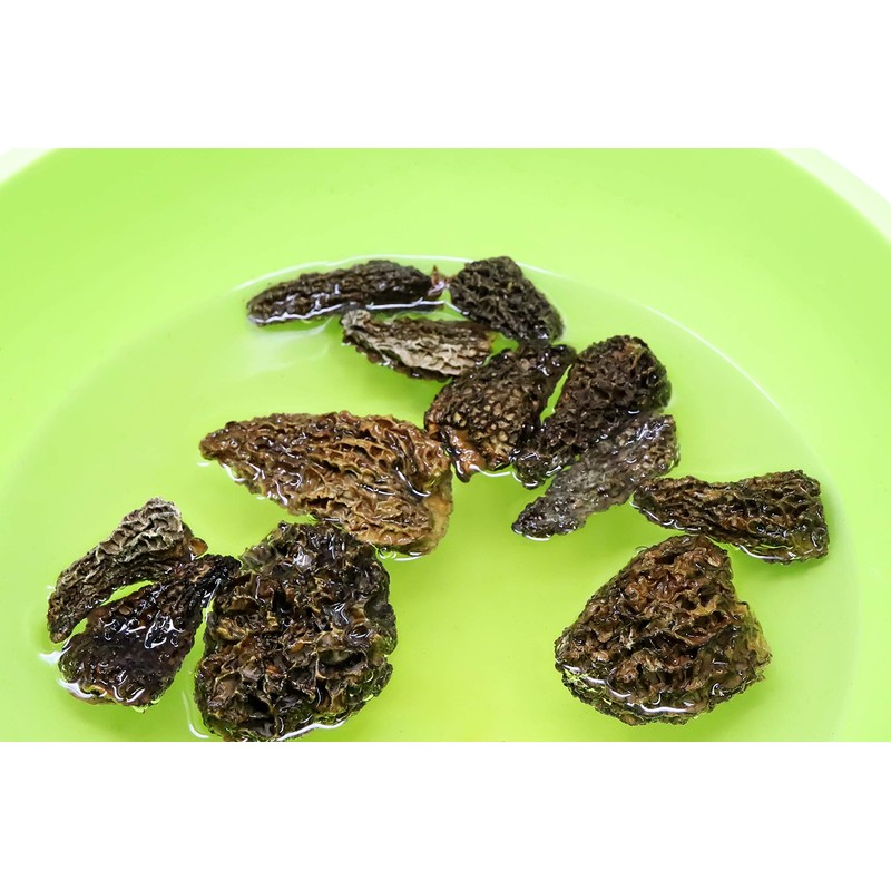 Amyco- Dried Morel Mushrooms, Dehydrated Canadian Wild Harvested 150 Grams