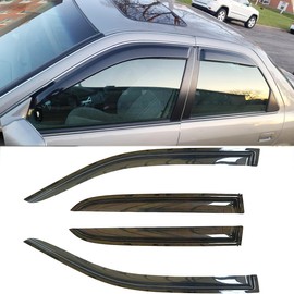 4pcs Original Shatterproof Window Wind Deflectors for Toyota Camry 97-01,Rain Guards,Nice Looking Window Visors for Cars,Vent Deflector fit for Toyota 1997-2001 Camry 94856