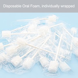 JIESI Disposable Oral Swabs(White)-100PCS