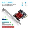 ELUTENG SATA Expansion Board 6Gbps Speed PCI-E to SATA 3.0