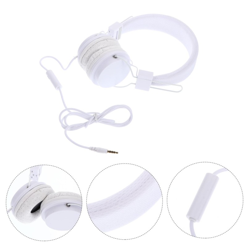 SHOWERORO Fashion Wired Gaming Headset with Microphone Lightweight Over Ear