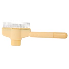 BESPORTBLE Professional Dog Comb for Grooming Ergonomic Handle Pet Hair Removal Tool for Dogs Cats Multifunctional Grooming Rake for Indoor Pets Easy to Clean