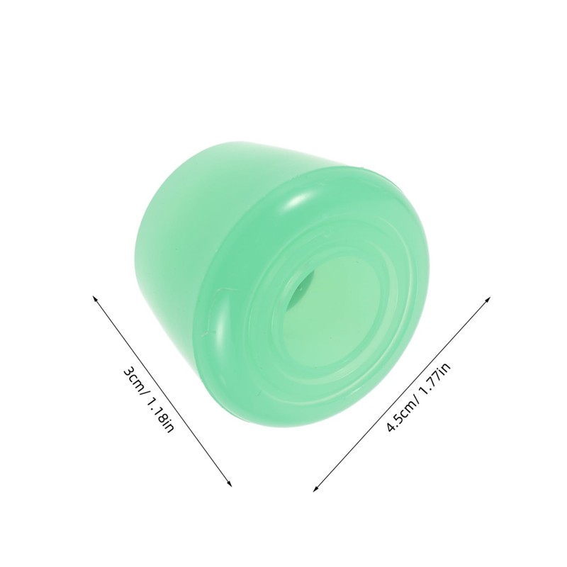 BESPORTBLE 1Pair Durable PU Roller Skate Brake Stoppers Double Row
