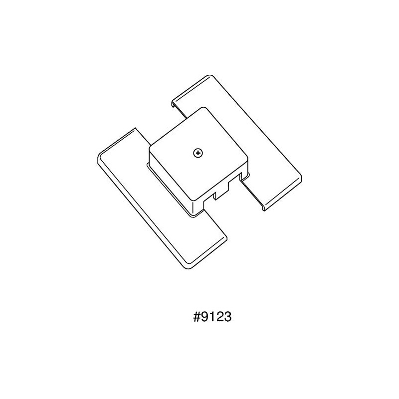 Progress Lighting P9123-31 Floating Canopy Mounts Anywhere on Track, Black