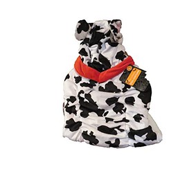 Design Lab Cow Holstein Pet Cow Costume XS