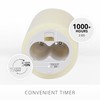 Luminara Scalloped Edge Flameless LED Candle - Ivory 4" x