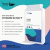 Troo Vitamin K2 MK-7 100mcg 120 Capsules - Highly Bioactive
