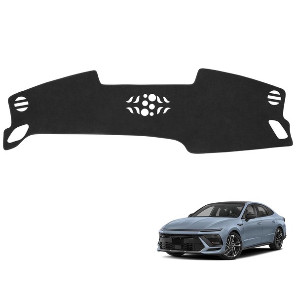 YOJOJOCO Dash Cover for Hyundai Sonata 2025 2024 Accessories Flannel