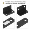 sourcing map 2pcs Cabinet Magnetic Catch, L-Shaped Ultra Thin Magnetic