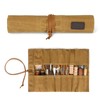 Tourbon Portable Small Tool Bag Canvas Roll Up Knife Tools