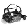 Bolsa Transparente Impermeable Para Cosméticos Color Negro Barbertop