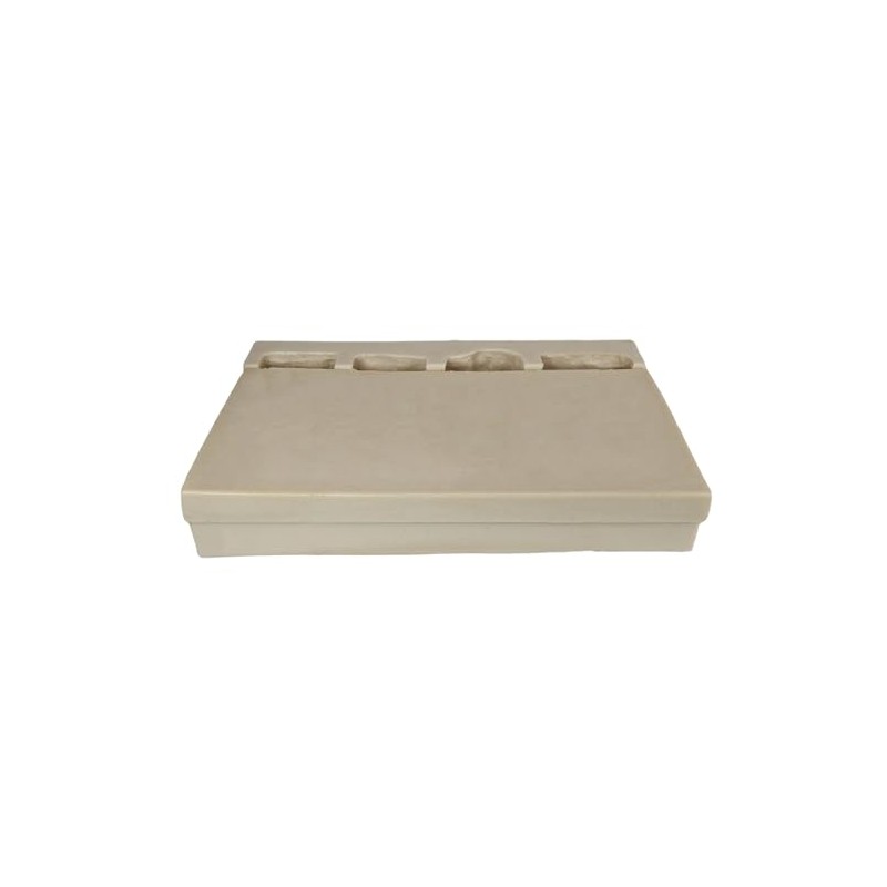 Stone Veneer Rubber Mold for Concrete, Corner Plug, 22.75" L